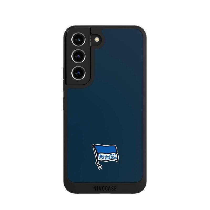 Galaxy S22 NIVOpure Hertha BSC Logo Dunkelblau