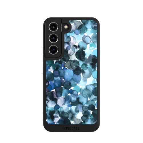 Samsung Galaxy S22 NIVOpure Blätterzauber Blau