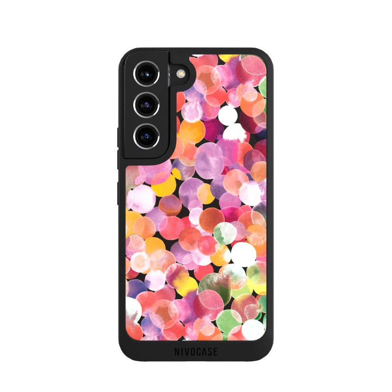 Galaxy S22 NIVOpure Colorful Watercolor Dots
