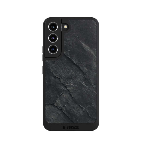 Samsung Galaxy S22 NIVOpure Dunkler Schiefer Look