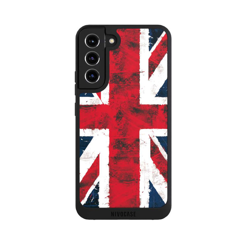 Galaxy S22 + NIVOpure Union Jack - Grunge