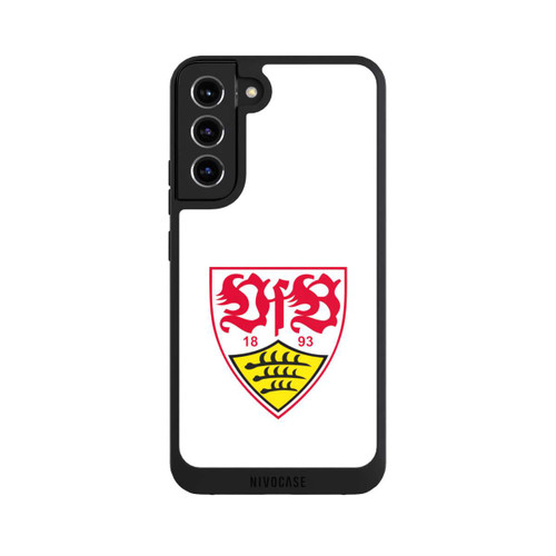 Samsung Galaxy S22+ NIVOpure VfB Stuttgart Wappen Weiß