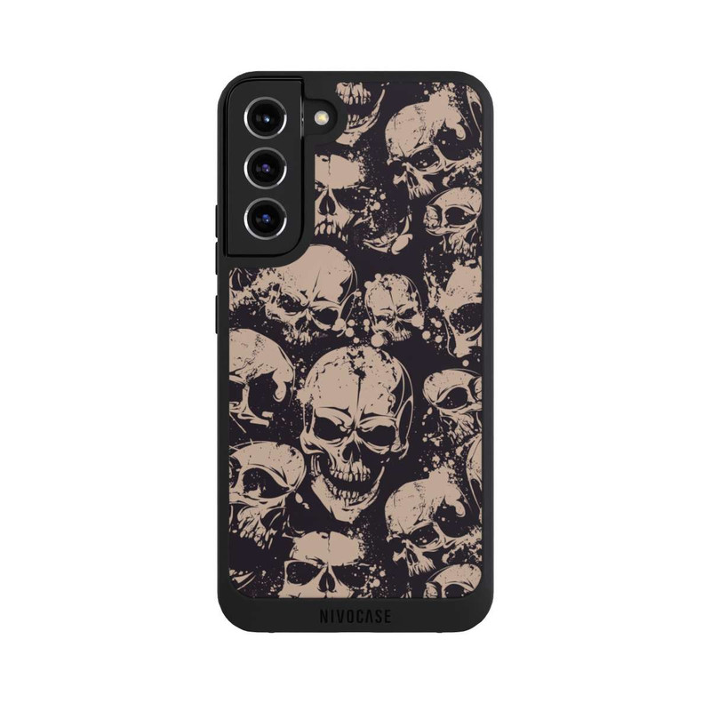 Galaxy S22 + NIVOpure Halloween Skulls