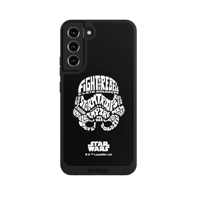 Galaxy S22 + NIVOpure Sturmtruppler Typo Grafisch