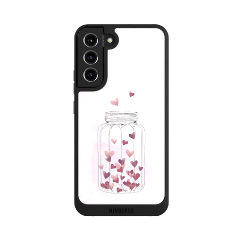 Samsung Galaxy S22+ NIVOpure Heart in Glass