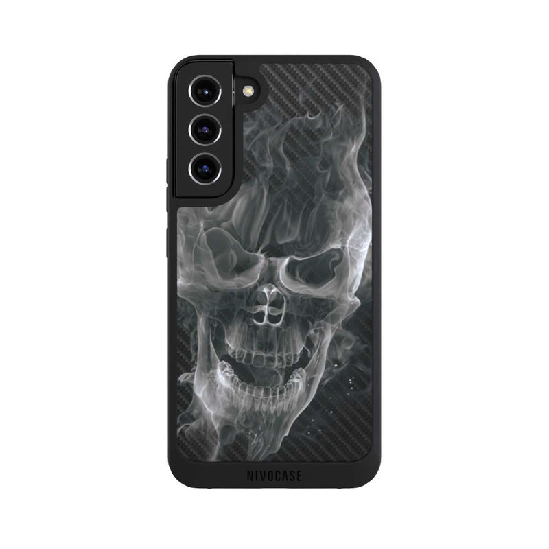 Galaxy S22 + NIVOpure Smoke Skull Carbon