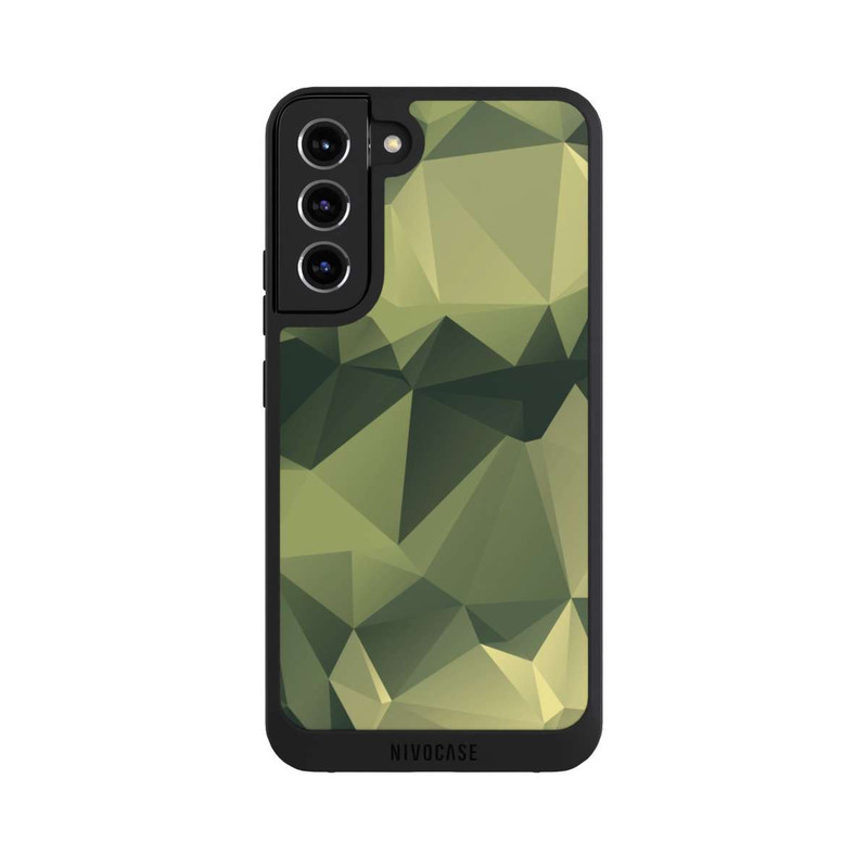 Galaxy S22 + NIVOpure Camouflage polygonal