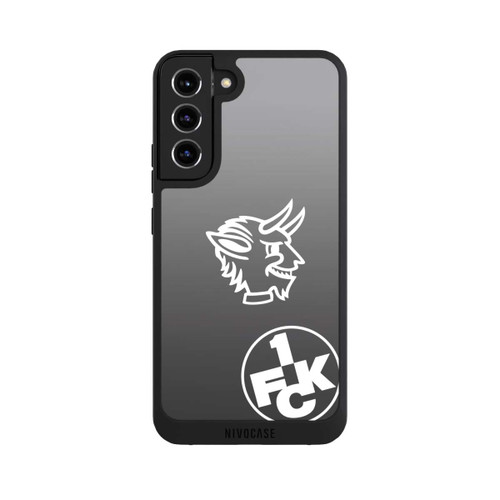 Samsung Galaxy S22+ NIVOpure Teufelskopf FCK auf Schwarz