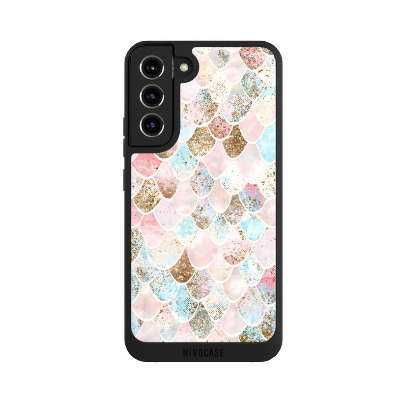 Galaxy S22 + NIVOpure Glitter Look Mermaid Pattern