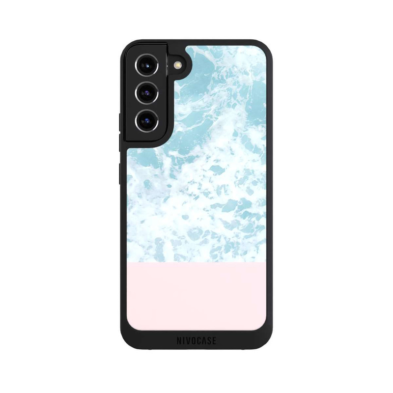 Galaxy S22 + NIVOpure Pink on the Sea