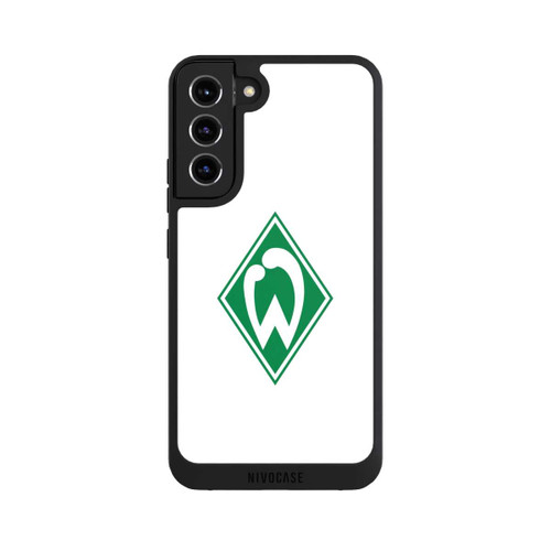 Samsung Galaxy S22+ NIVOpure Logo auf Weiß - Werder Bremen