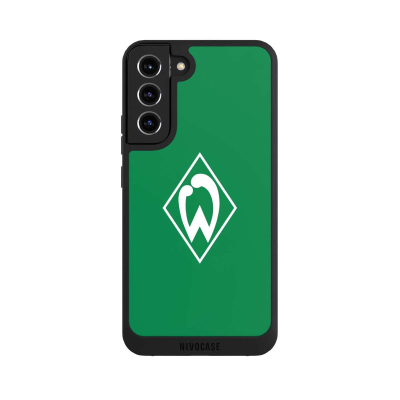 Galaxy S22 + NIVOpure Logo auf Grün - Werder Bremen