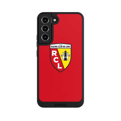 Samsung Galaxy S22+ NIVOpure RC Lens Logo - Rot