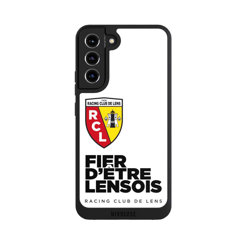 Galaxy S22 + NIVOpure RC Lens Fier D'être Lensois - Weiß