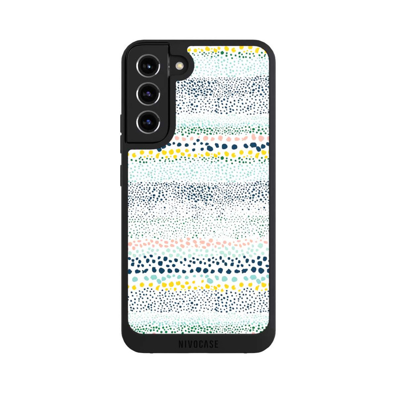 Galaxy S22 + NIVOpure Petits Points Blanc Texturé