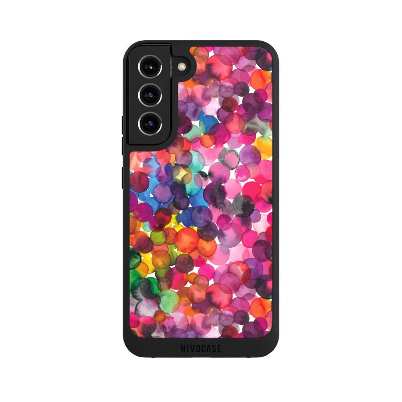 Galaxy S22 + NIVOpure Points aquarelle superposés