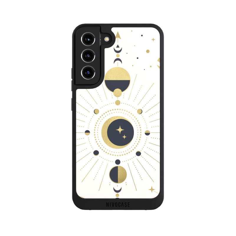 Galaxy S22 + NIVOpure Abstrakter Rose-Gold-Look