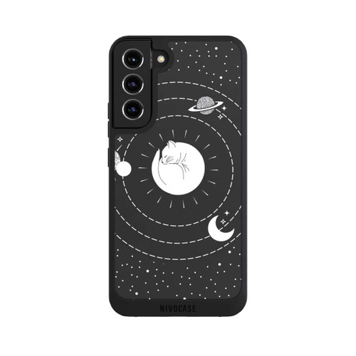 Samsung Galaxy S22+ NIVOpure Katze und Mond