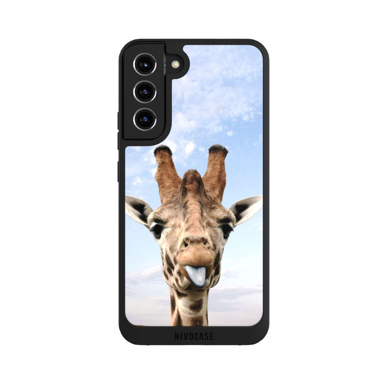 Galaxy S22 + NIVOpure Giraffe auf der Straße
