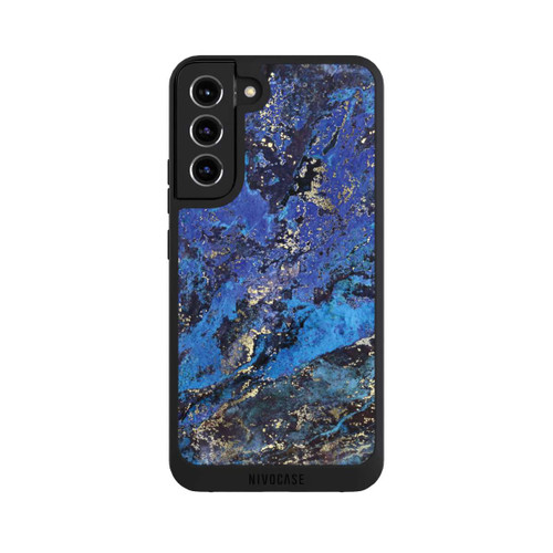 Samsung Galaxy S22+ NIVOpure Lapislazuli blau und gold
