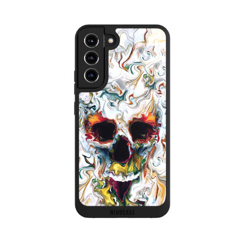 Samsung Galaxy S22+ NIVOpure Skull Abstract