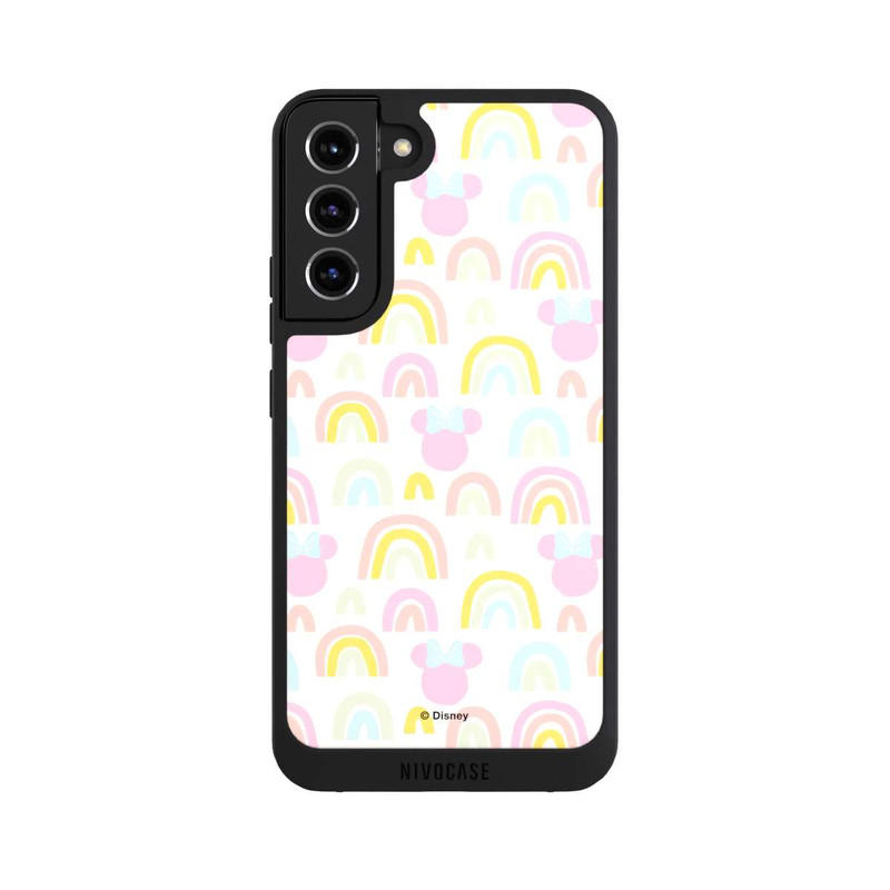 Galaxy S22 + NIVOpure Minnie Motif arc-en-ciel