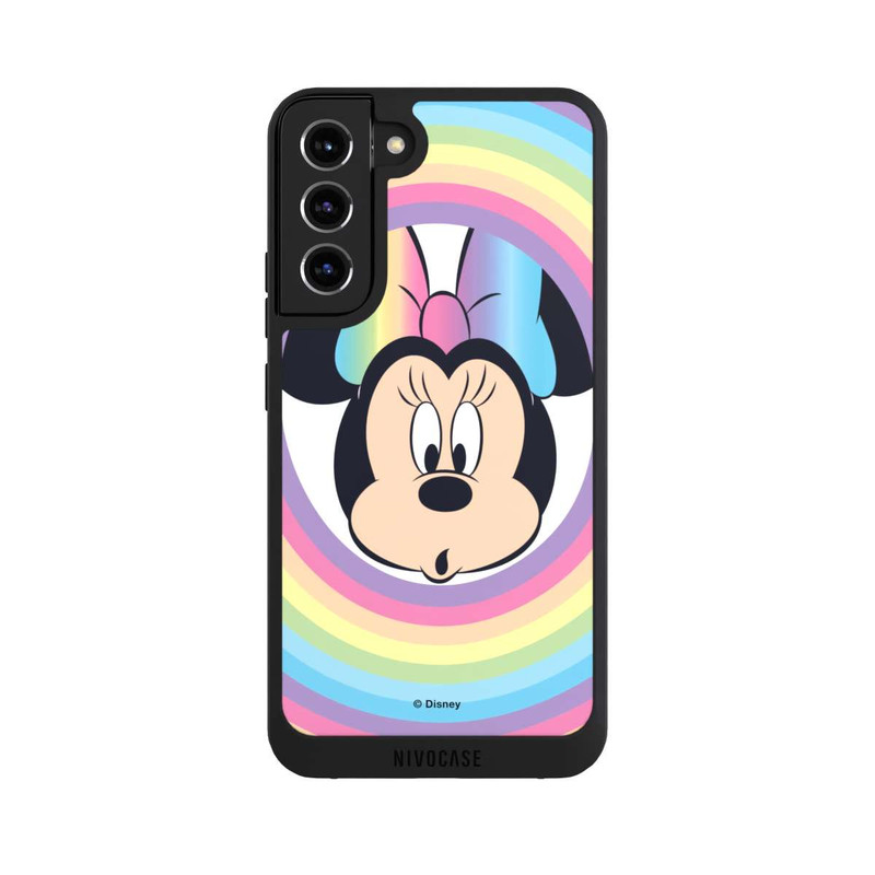 Galaxy S22 + NIVOpure Minnie Arc-en-ciel Rond