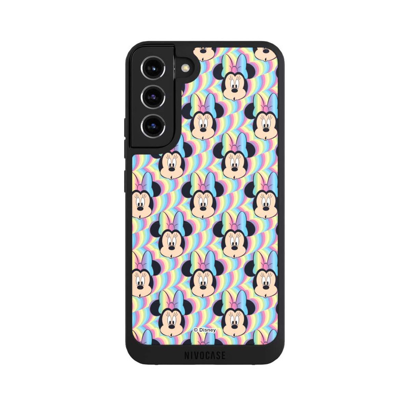 Galaxy S22 + NIVOpure Minnie Visages d'arc-en-ciel