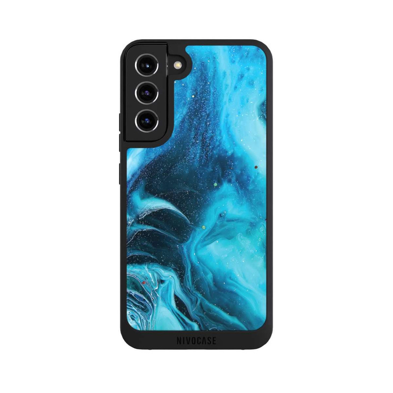 Galaxy S22 + NIVOpure Liquid Blue