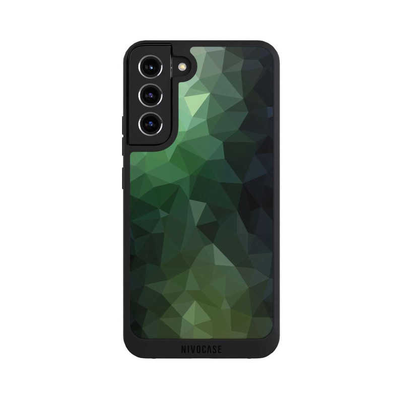 Galaxy S22 + NIVOpure Polygonal Mosaic Green