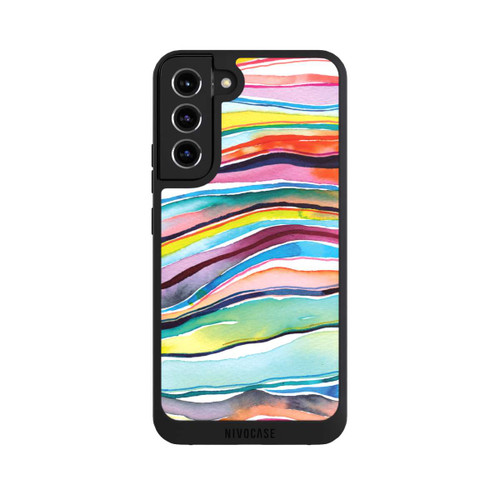 Samsung Galaxy S22+ NIVOpure Aquarell Achatschichten