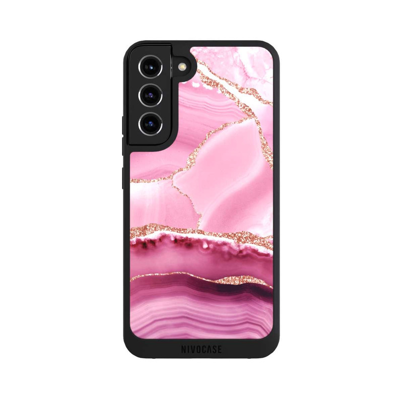 Galaxy S22 + NIVOpure Marbre Sirène Rose