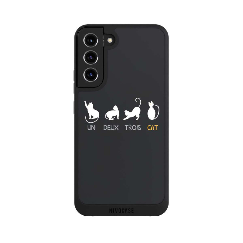 Galaxy S22 + NIVOpure Un Deux Trois Cat