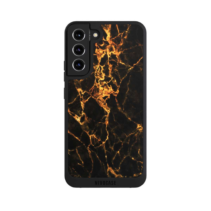 Galaxy S22 + NIVOpure Golden marble