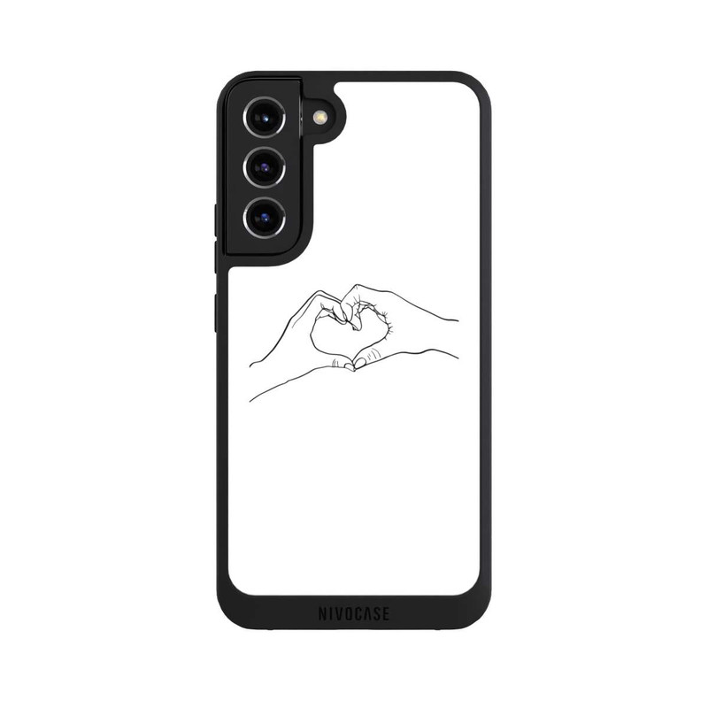 Galaxy S22 + NIVOpure Love Hands Line Art