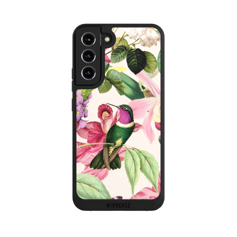 Galaxy S22 + NIVOpure Kolibris und Rosen