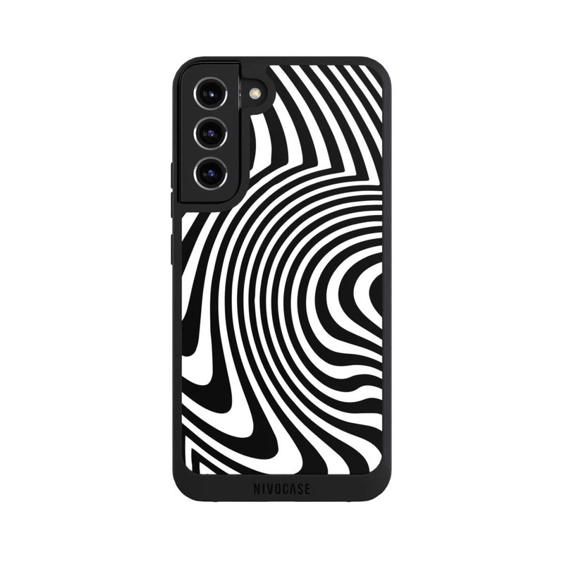 Galaxy S22 + NIVOpure Black and White Waves