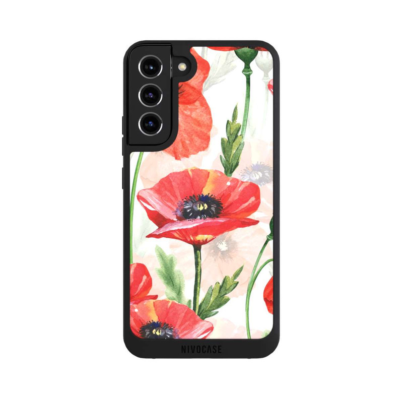 Galaxy S22 + NIVOpure Coquelicots aquarelle