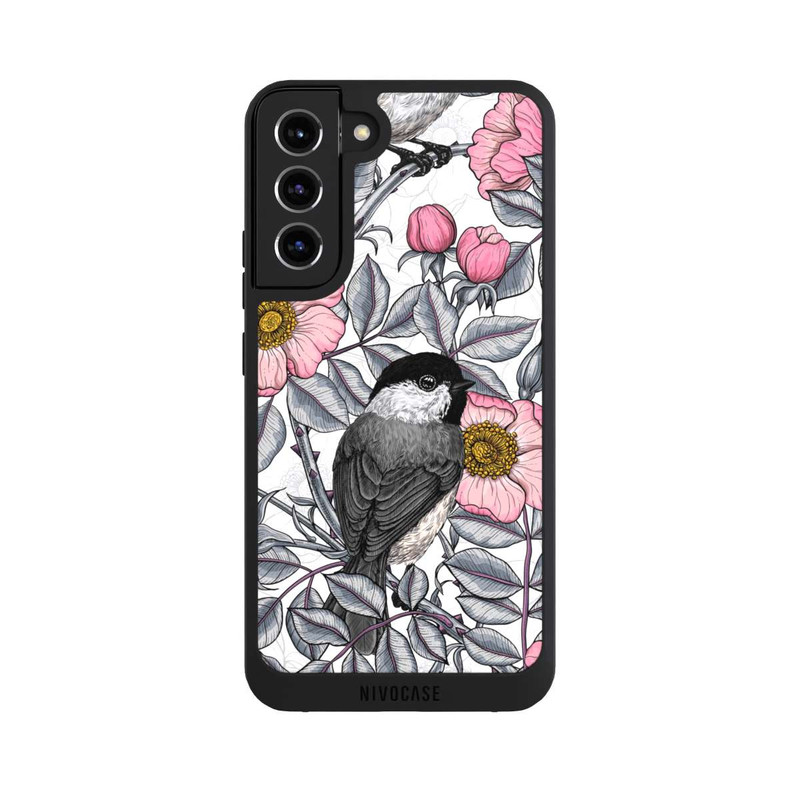 Galaxy S22 + NIVOpure Chickadees and Wild Rose