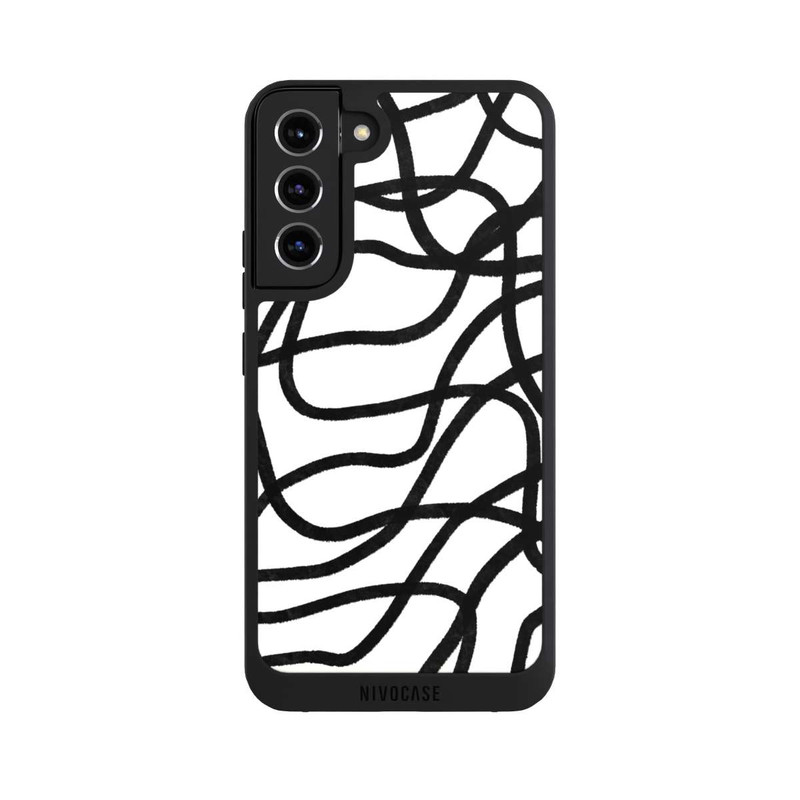 Galaxy S22 + NIVOpure Schwarze Linien