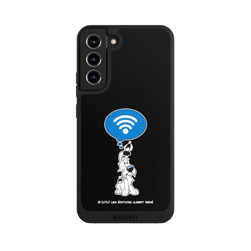 Galaxy S22 + NIVOpure Idefix W-LAN - Schwarz Hintergrund