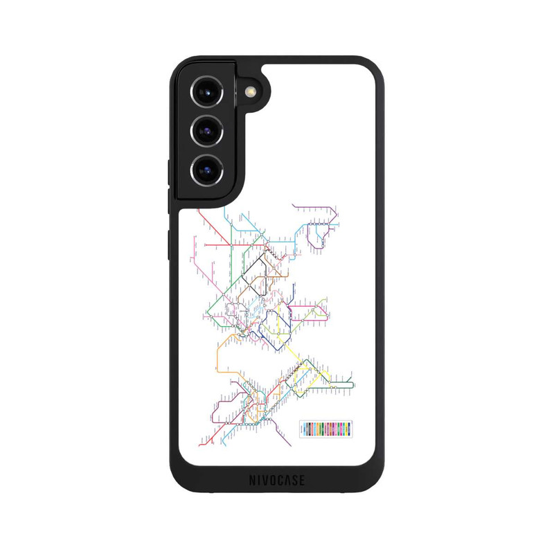 Galaxy S22 + NIVOpure World Metro Map