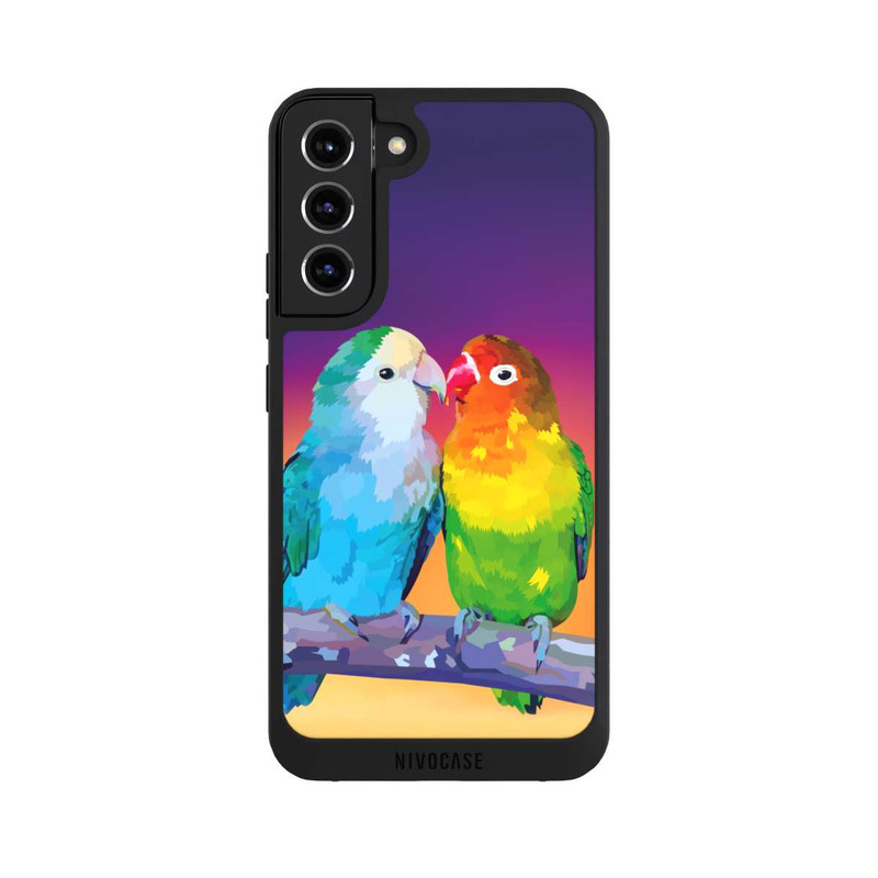 Galaxy S22 + NIVOpure Lovebirds Colorful