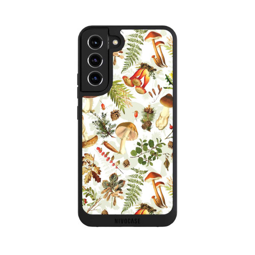 Samsung Galaxy S22+ NIVOpure Pilzmuster Weiß