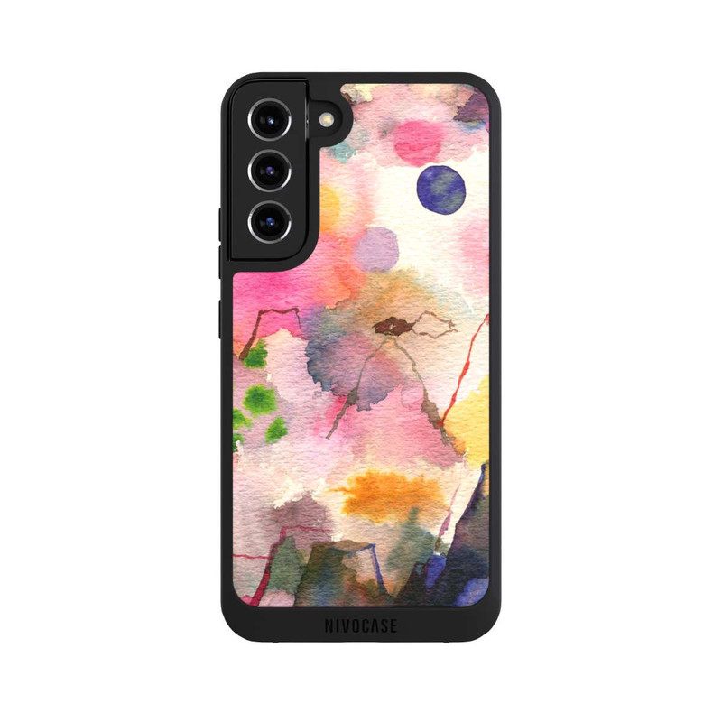 Galaxy S22 + NIVOpure Aquarell bunte Berge