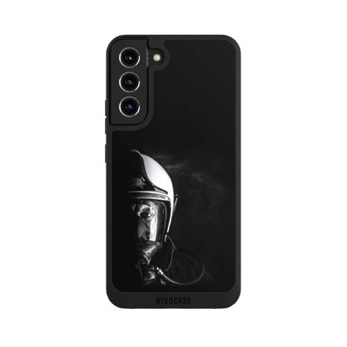 Samsung Galaxy S22+ NIVOpure Firefighter Closeup Black