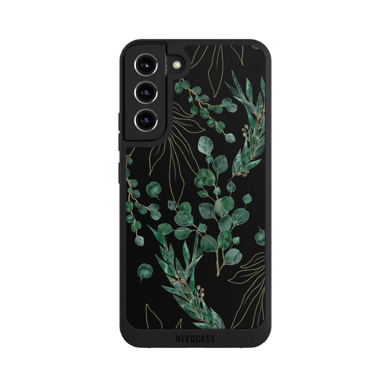 Galaxy S22 + NIVOpure Eukalyptusblätter schwarz