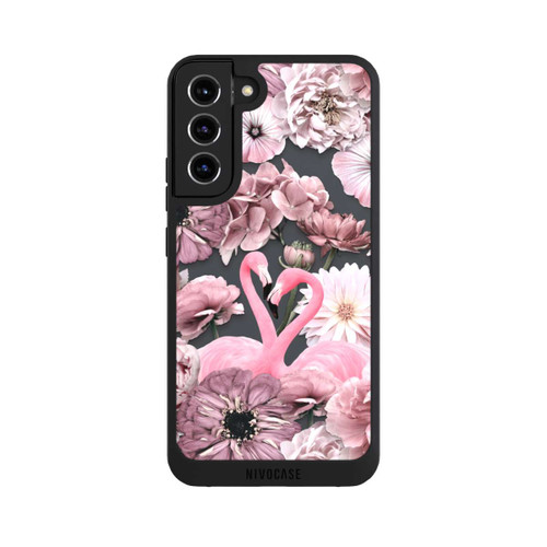Samsung Galaxy S22+ NIVOpure Flamingos in Flower Pattern