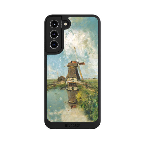 Samsung Galaxy S22+ NIVOpure A Windmill on a Polder Waterway