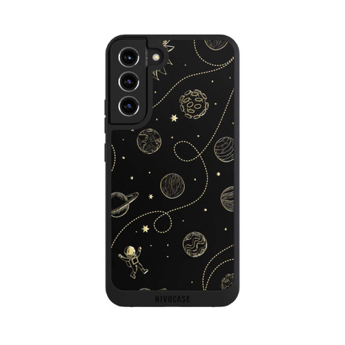 Samsung Galaxy S22+ NIVOpure Planeten Gold